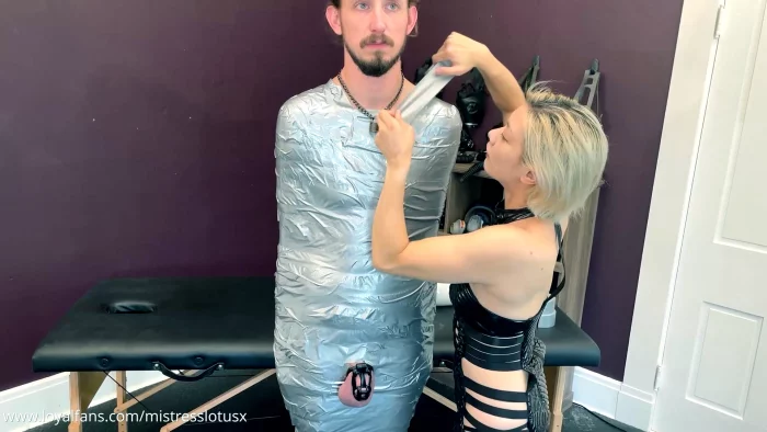 Mummification And Chastity - MISTRESS LOTUS X - MP4