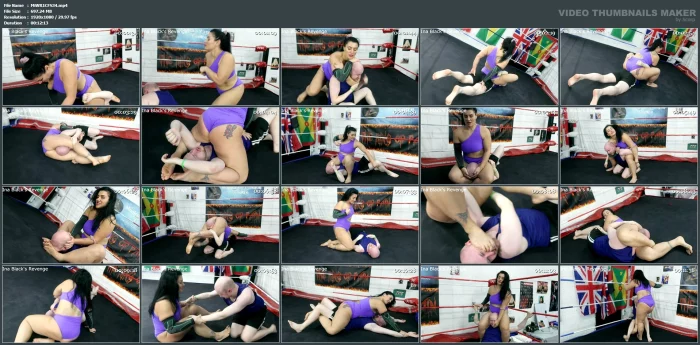 Ina Vs Alex In The Ring Part 2 - INA BLACKS REVENGE - MP4