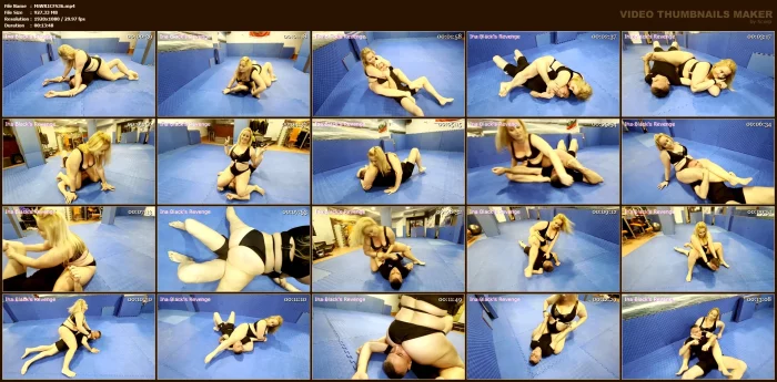 Lidia In Black Prepares To Crush Paco Once And For All - INA BLACKS REVENGE - MP4