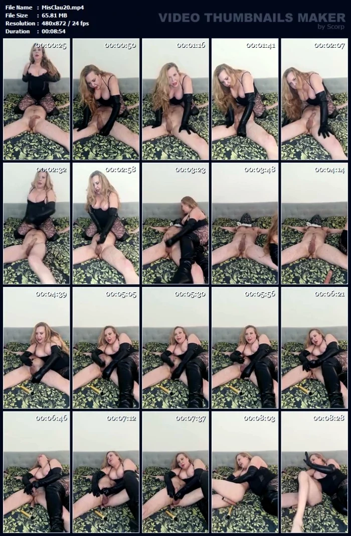 Enjoy Time With My Boy - MISTRESS CLAUDIA - MP4