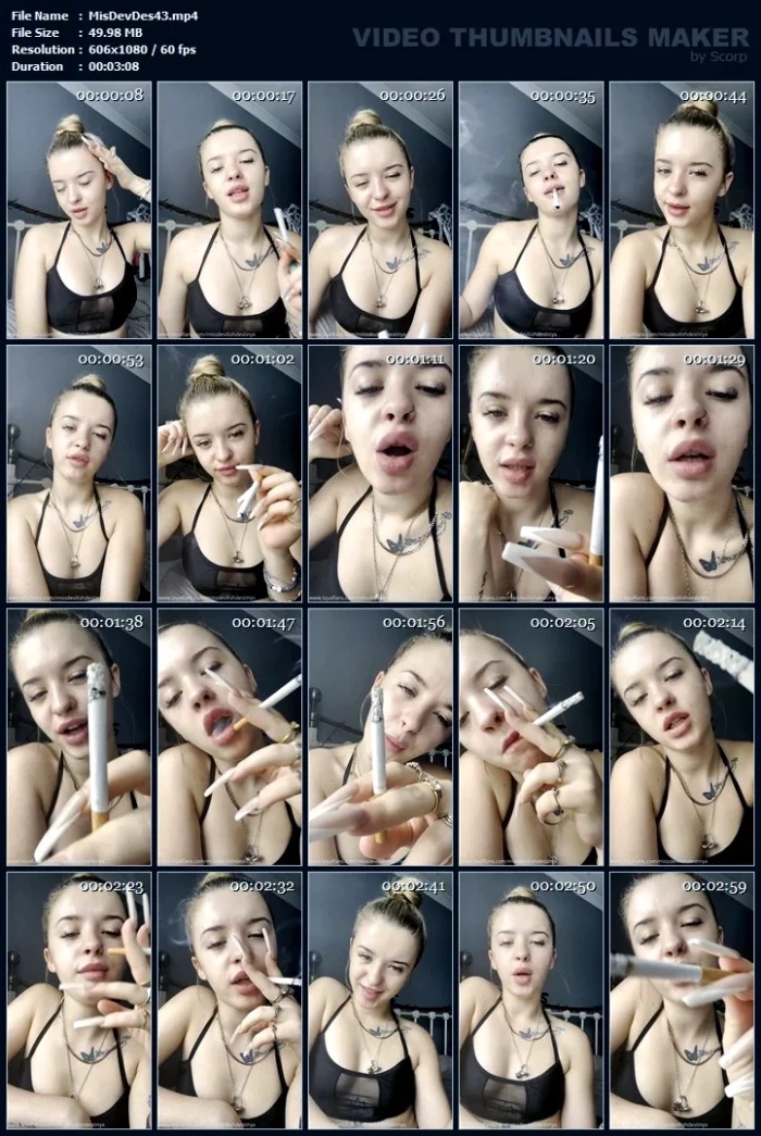 Take My 2nd Cigarette - MISS DEVILISH DESTINYX - MP4
