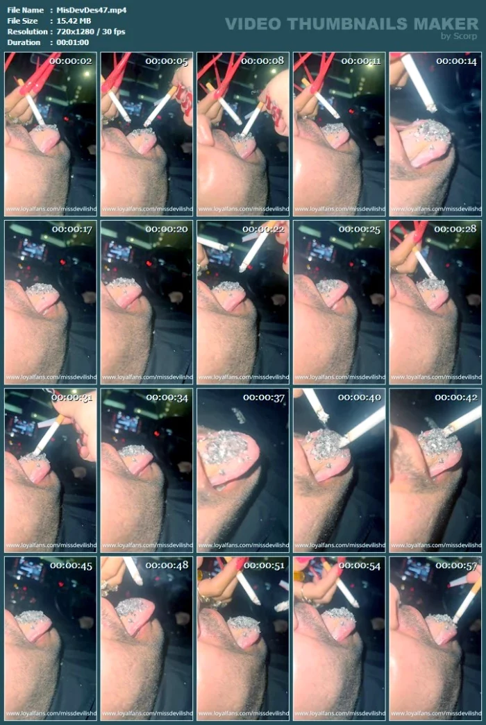 Take Our Smoke And Ash - MISS DEVILISH DESTINYX - MP4