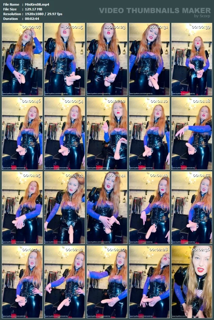 Cock - MISTRESS KIRSTY - MP4