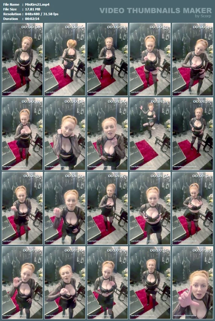 JOI Countdown - MISTRESS KIRSTY - MP4