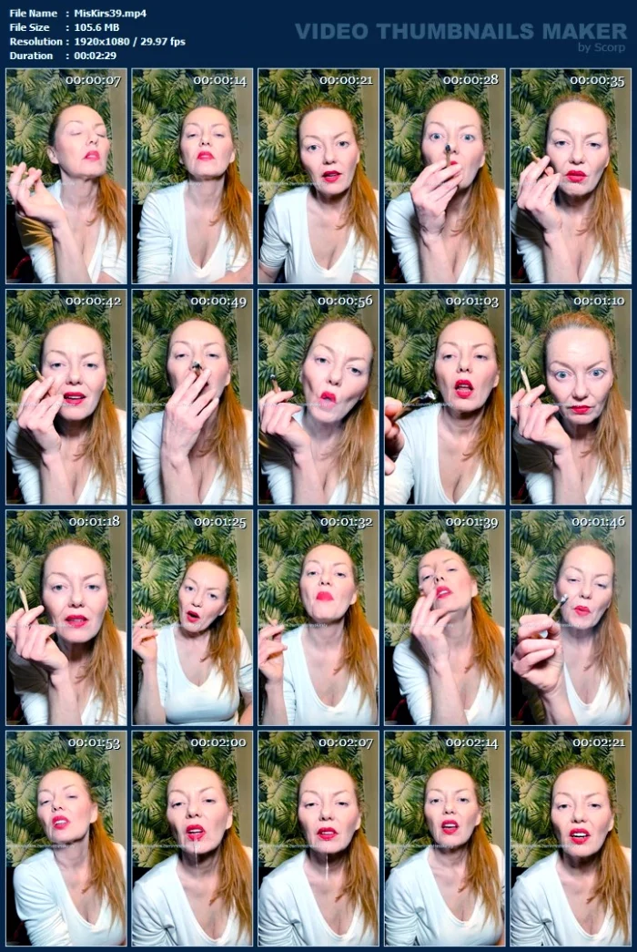 Smoke & Spit - MISTRESS KIRSTY - MP4