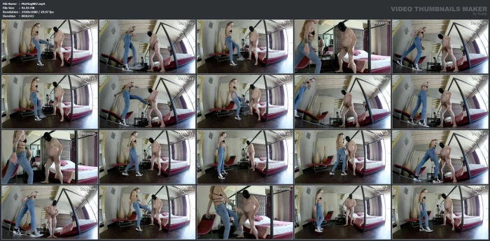 Ballbusting Addiction - MISTRESS MAGDA - MP4