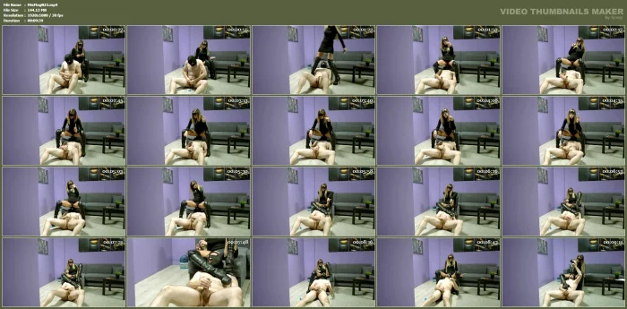Facesitting - My Slave Eat Cum - MISTRESS MAGDA - MP4