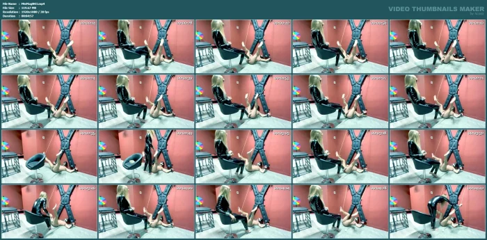 Ballbusting Horizontal - MISTRESS MAGDA - MP4