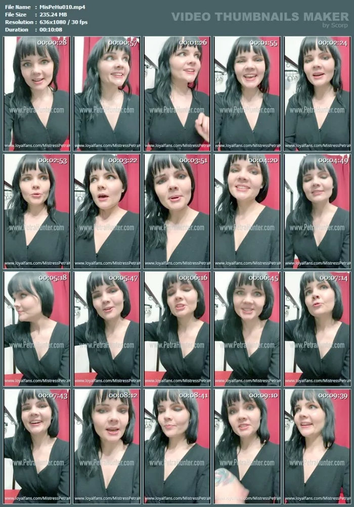 An Update - My Plan For My Loyalfans - MISTRESS PETRA HUNTER - MP4