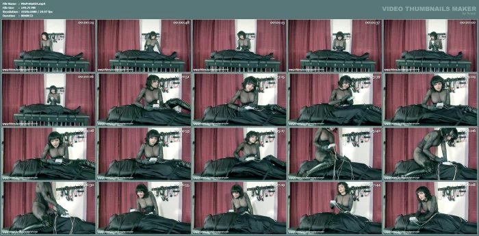 Bound, Hooded, And Shocked - MISTRESS PETRA HUNTER - MP4