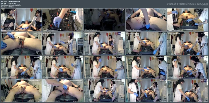 Electric Penis Enhancement (Feat. Mistress Odette And Tiny) - MISTRESS PETRA HUNTER - MP4