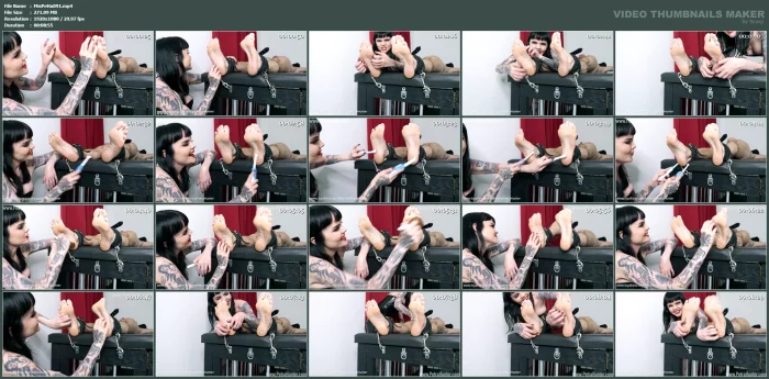 Helpless Bare Soles - MISTRESS PETRA HUNTER - MP4