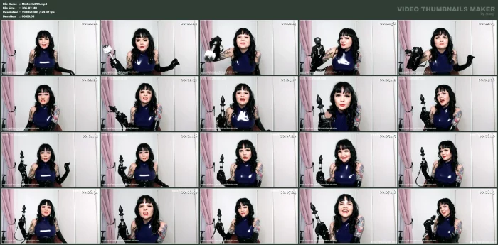 Human Butt Plug - MISTRESS PETRA HUNTER - MP4