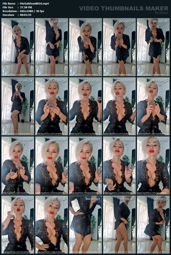 Chastity Day! - MISTRESS SARAH DOM - MP4