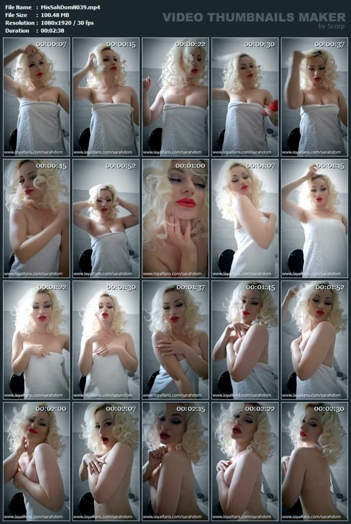 Get Ready With Me... For Filming - MISTRESS SARAH DOM - MP4