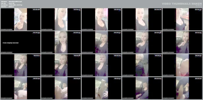 Goddess Sarah's Findom Mall Spree - Worship My Sweaty Nylon Feet Now - MISTRESS SARAH DOM - MP4