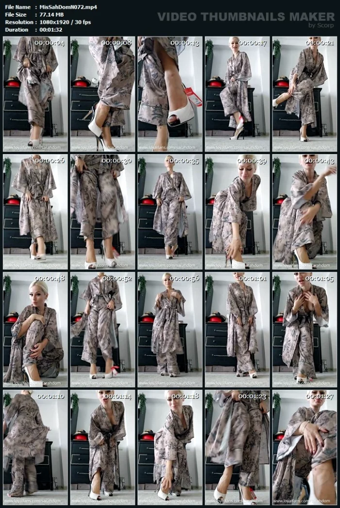 New Vintage Shoes - MISTRESS SARAH DOM - MP4