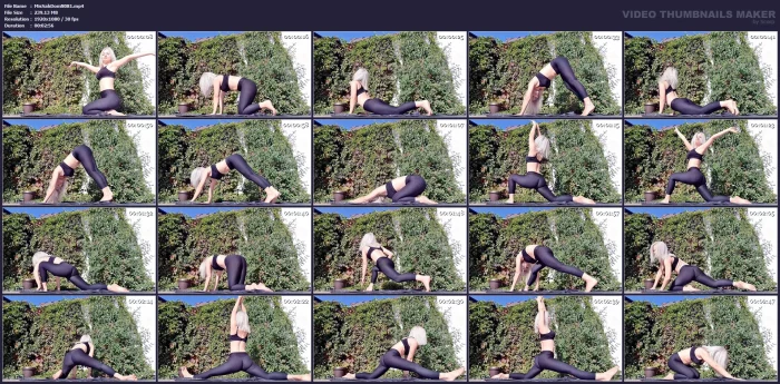 Outside Morning Yoga - MISTRESS SARAH DOM - MP4