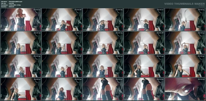 Single Tail Whip-Painting - MISTRESS SARAH DOM - MP4