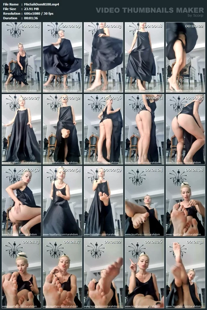 Task - MISTRESS SARAH DOM - MP4