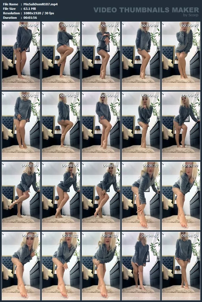 The Winner Gets The Prize - MISTRESS SARAH DOM - MP4