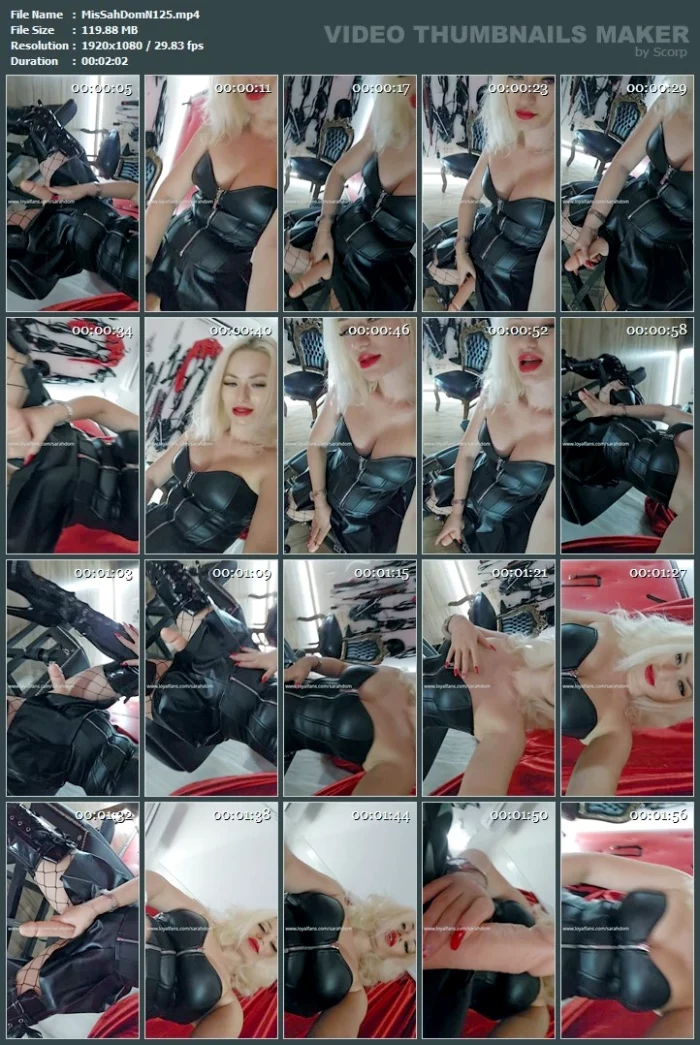 Who's Pussy Ass Shall I Use? - MISTRESS SARAH DOM - MP4