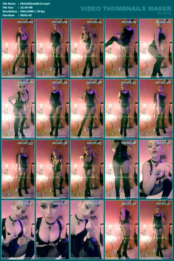 Your Place Is Here - MISTRESS SARAH DOM - MP4