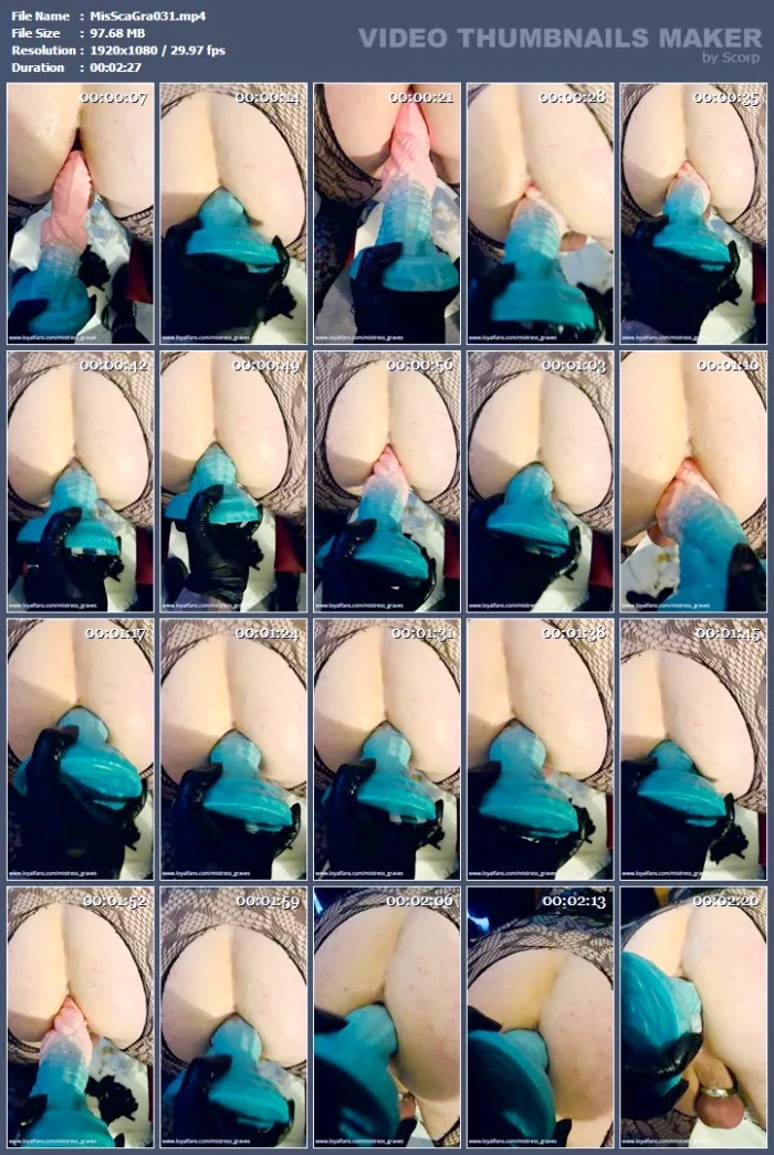 Big Bum Fun! - MISS SCARLET GRAVES - MP4