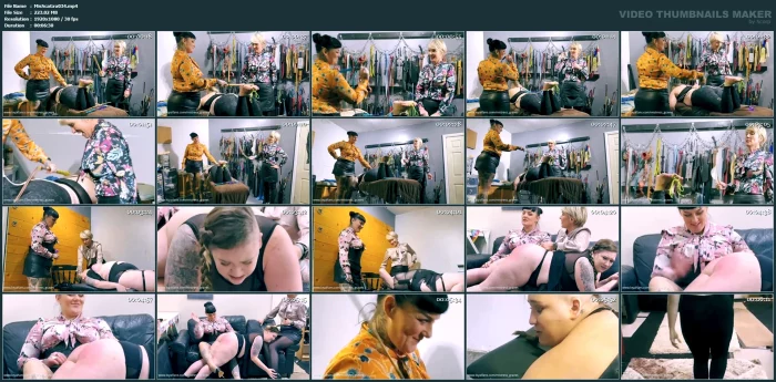 Bts - Filming Day With Mistress Baton And Nichole Thorne - MISS SCARLET GRAVES - MP4
