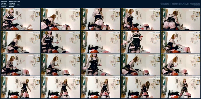 Poor Sissy Maid's Bottom! - MISS SCARLET GRAVES - MP4