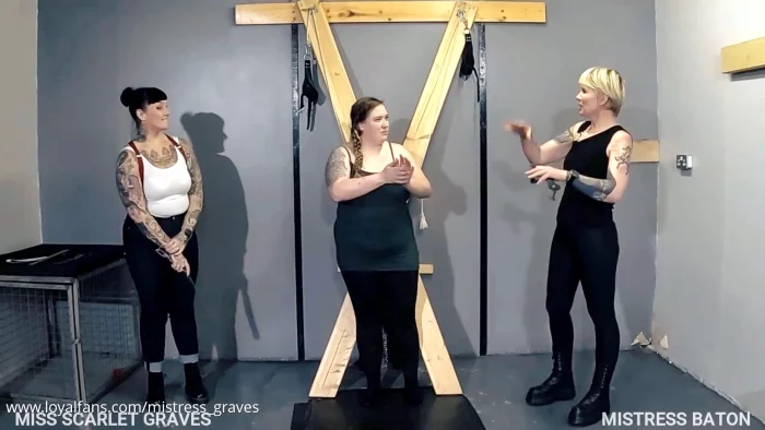 Tawsing The Hands With Mistress Baton Part 2 - MISS SCARLET GRAVES - MP4