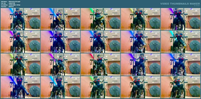 The Caged Boot Cleaning Butler! Part 1 - MISS SCARLET GRAVES - MP4