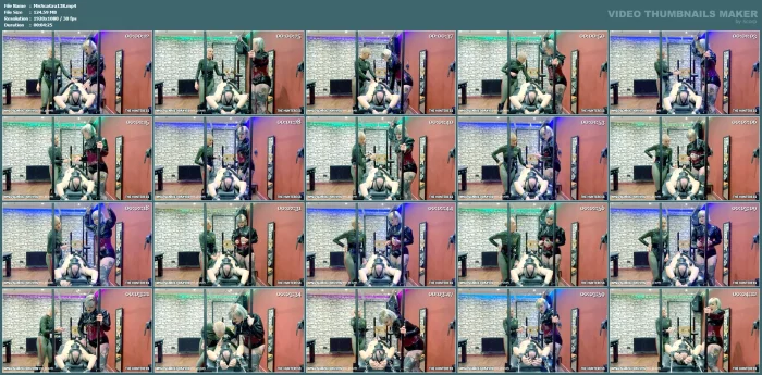 The Field Telephone Experiment With The Hunteress - MISS SCARLET GRAVES - MP4