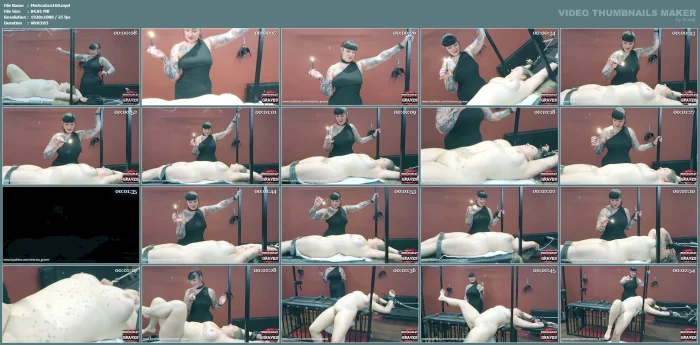 Waxing The Rabbit - MISS SCARLET GRAVES - MP4