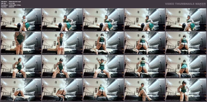 Butt Dropping On Barkley - MISS SCARLET GRAVES - MP4