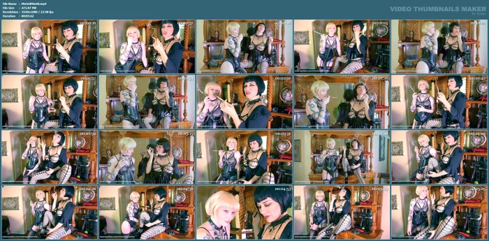 Puffin While Packing With Lilith - Dominatrix Strap-On - MISTRESS SELINA MINX - MP4