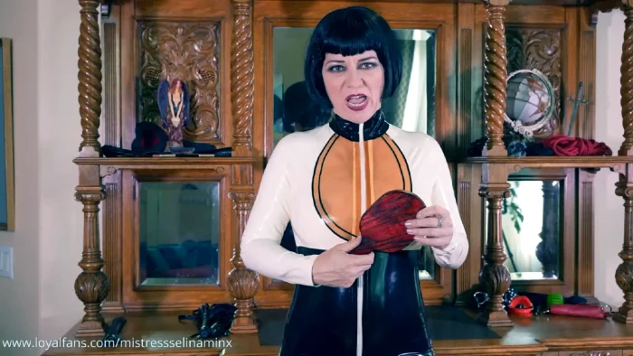 Toys I Love Clip 1 Latex Catsuit, Femdom Humiliation - MISTRESS SELINA MINX - MP4