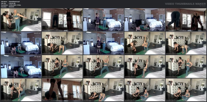 Yoga With Selina Minx And Submissann - MISTRESS SELINA MINX - MP4