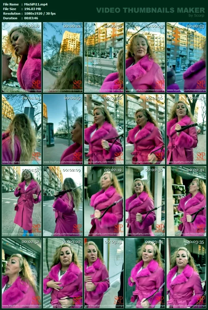 Public Humiliation At The Downtown City Center - MISTRESS SINPIEDAD - MP4
