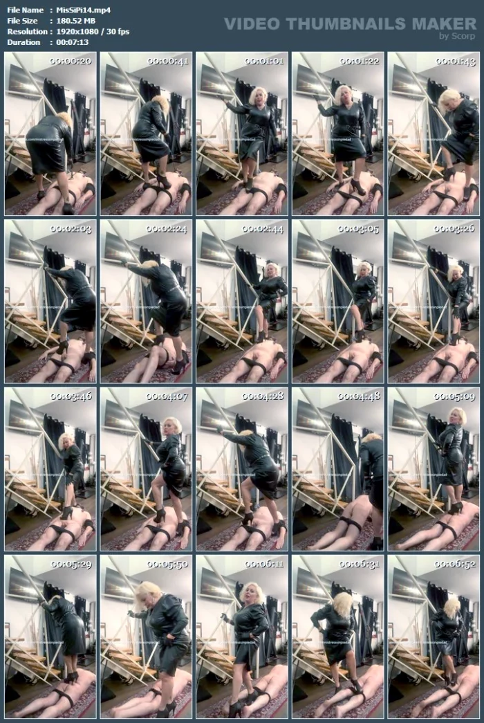 Teaching Him To Be My Carpet - MISTRESS SINPIEDAD - MP4