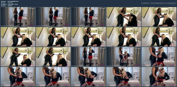 My Sissy Boyfriend Won't Get This Secretary Job Unless He Learns How To Suck Cock - MISTRESS STELLINA OBSCURA / STUDIO FREAKY - MP4