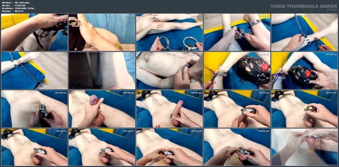 Real Amateur Mistress POVBondage After A Week In Chastity Cage - MISTRESS_S - MP4