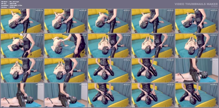 Shut Up Slave And Get Strapon Blowjob - MISTRESS_S - MP4