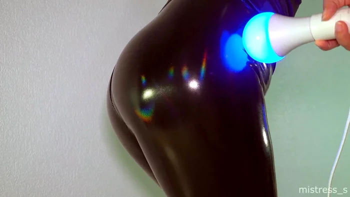 Watch My Holographic Leggings In Colorful Lights - MISTRESS_S - MP4