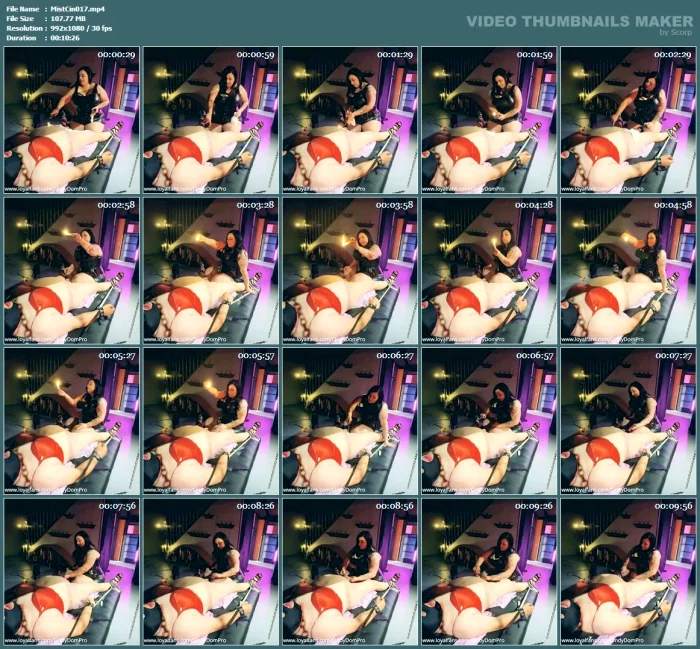 CBT Candle - MISTRESS CINDY - MP4