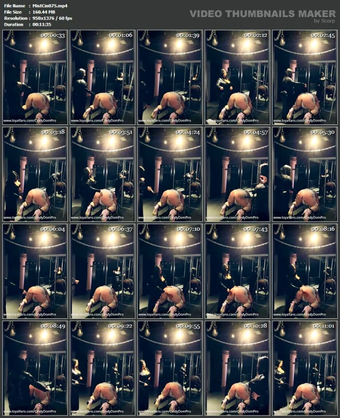Red Buttocks Turn Me On - MISTRESS CINDY - MP4
