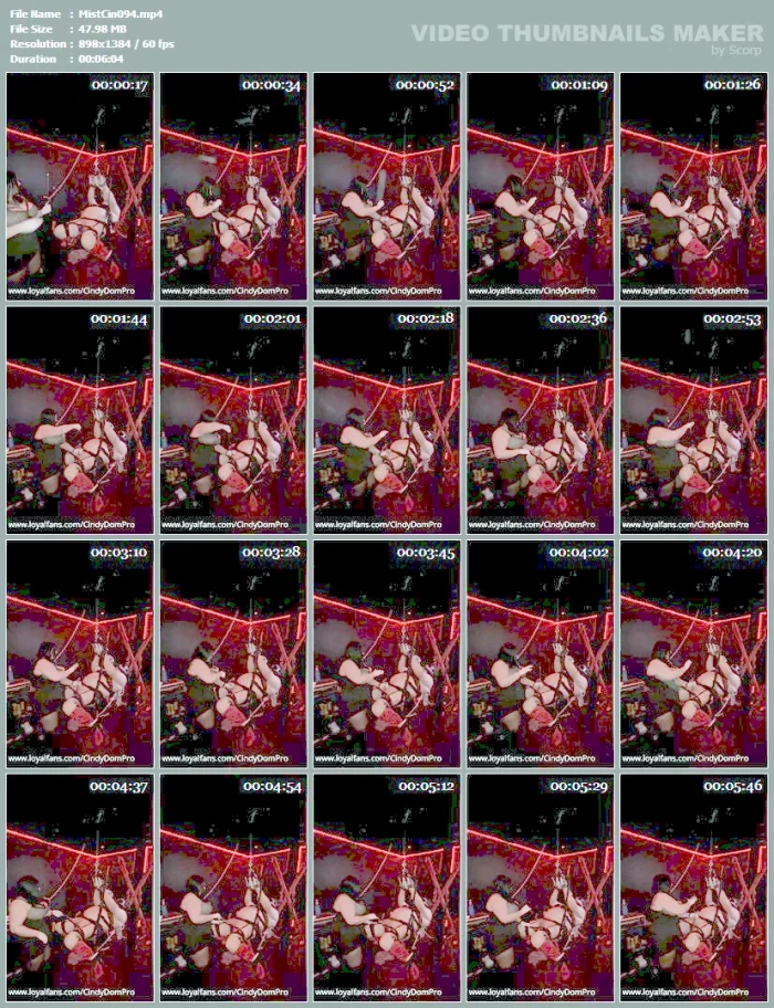 Tie Up Well Anything Can Happen - MISTRESS CINDY - MP4