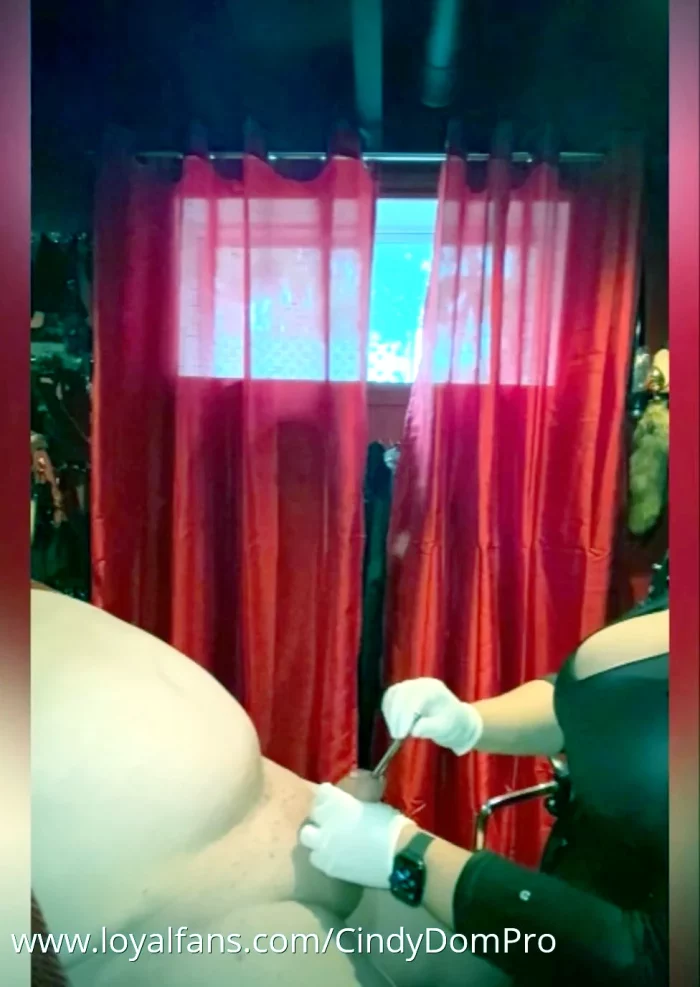 Urethral Play - MISTRESS CINDY - MP4