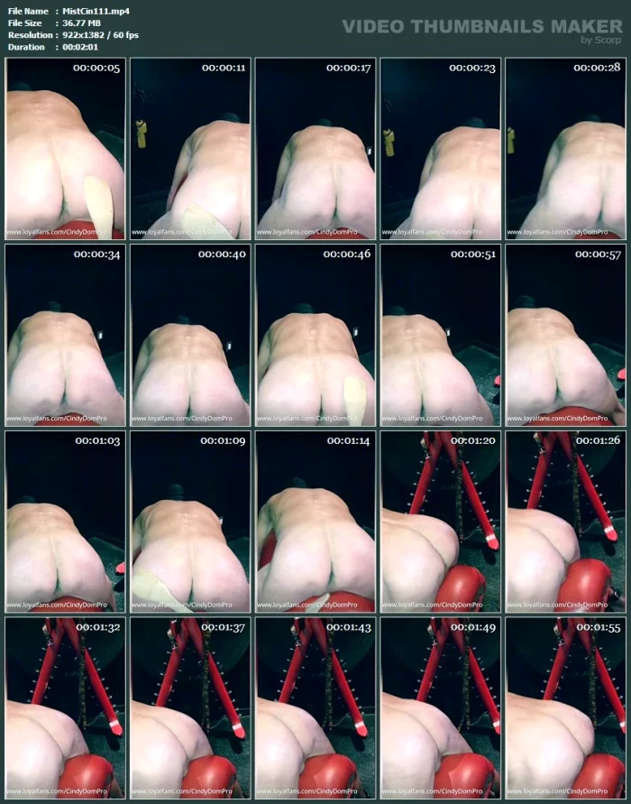 Will You Be Able Not To Say Red? - MISTRESS CINDY - MP4