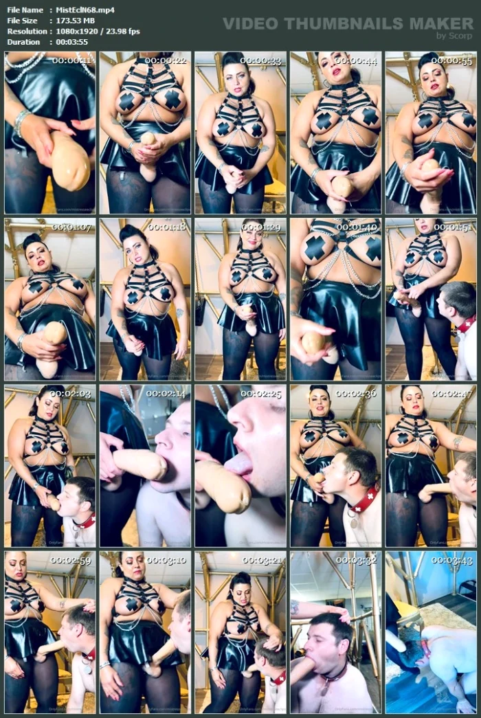 Suck That Dick While I Fuck Your Mouth Hard - MISTRESS ECLIPSE - MP4